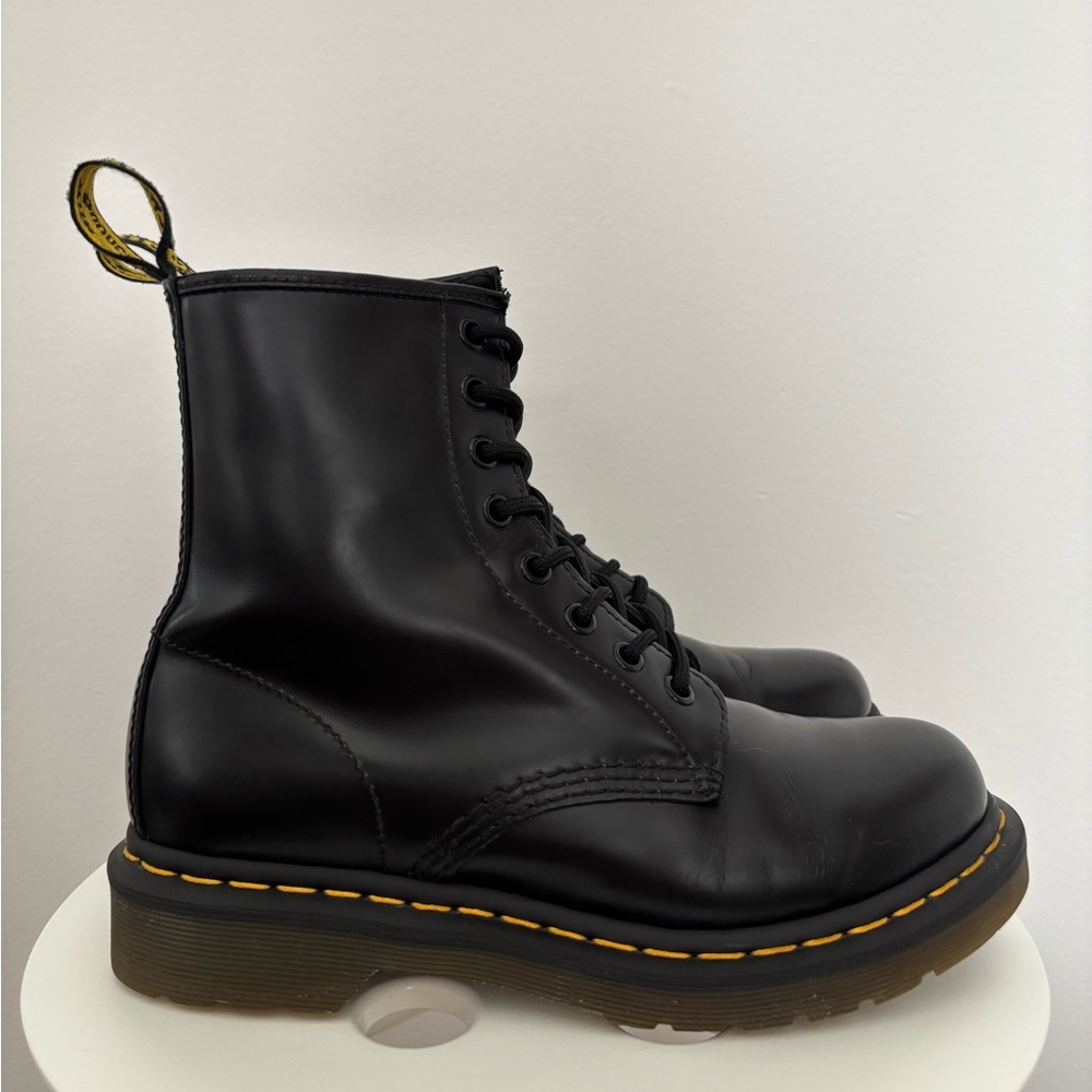 Dr. Martens 1460 narrow smooth leather lace up boots - Picture 5 of 10